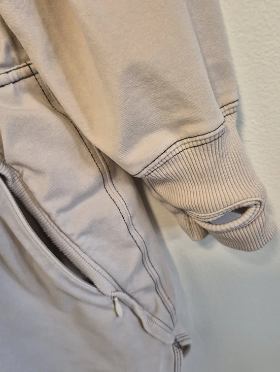 Free People Movement New Flow Skortsie Dress Size XS Tofu Beige Shorts Skort - Picture 8 of 16